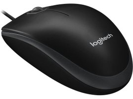 Logitech B100 Optical Combo Mouse - BLACK