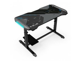 E-Blue Podsvietený herný stôl, 113cm x 59,5cm