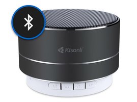 Bluetooth Reproduktor Kisonli LED-804 - čierny