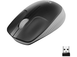 Logitech® M190 Full-size wireless mouse - MID GRE