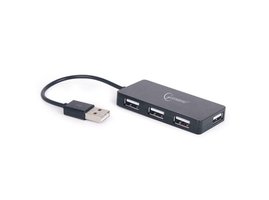 GEMBIRD USB 2.0 4-port hub black