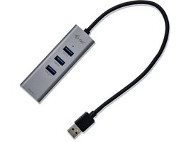 i-tec USB 3.0 Metal HUB 3 Port + Gigabit Ethernet Adapt