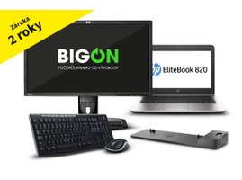 Balíček - HP EliteBook 820 G3 (24" monitor)
