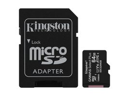 Pamäťová karta Kingston Canvas Select Plus MicroSDXC 64GB + adaptér