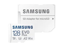 Pamäťová karta Samsung EVO Plus MicroSDXC 128GB + adaptér